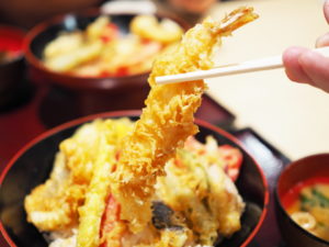 夏の御馳走天丼＠天丼・天串・串カツ・いしのや