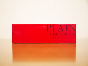 プレーンチョコレート・7個入の中箱＠モロゾフ